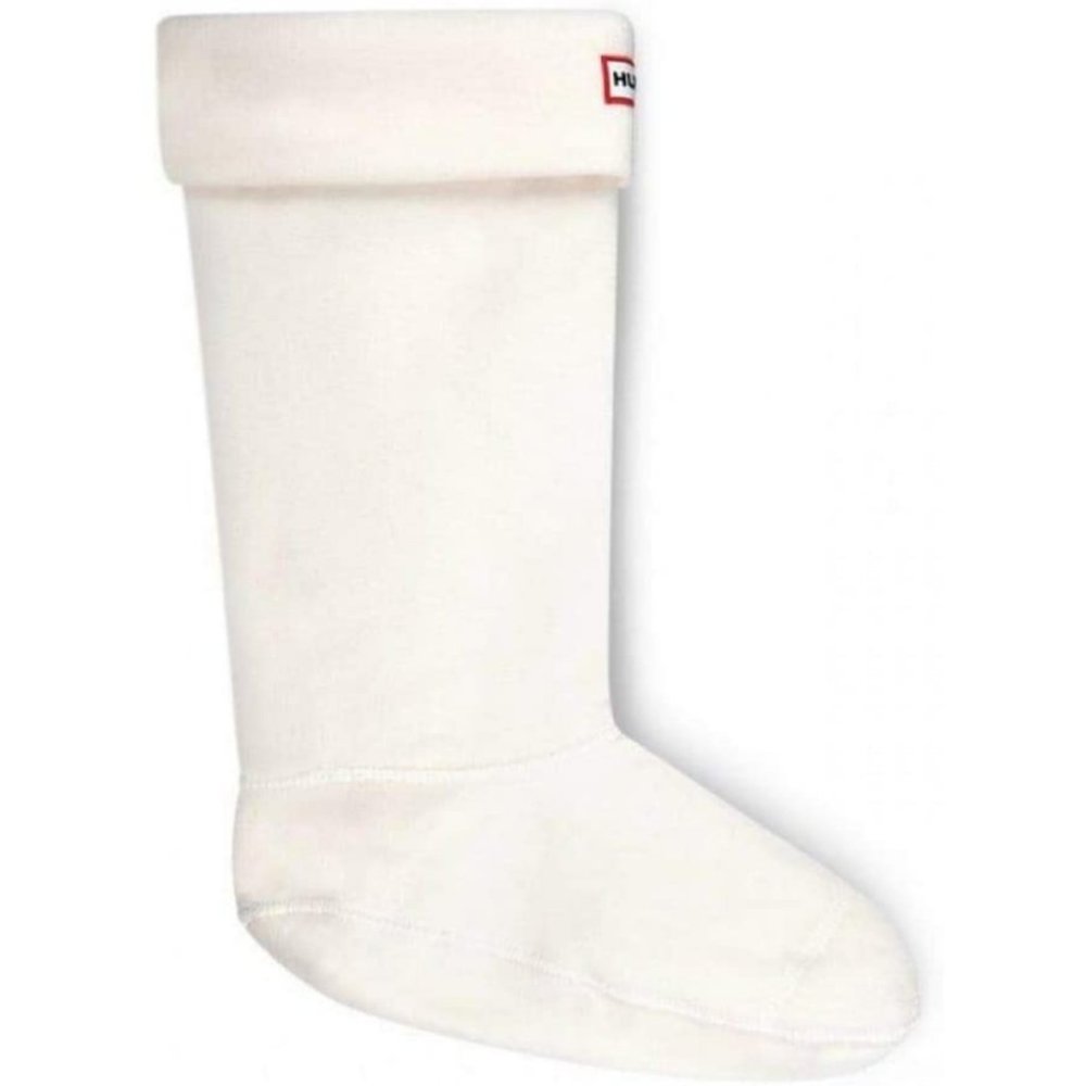 Hunter Boot Socks Cream Fleece (M) NWT